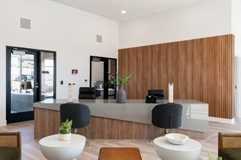Reception area